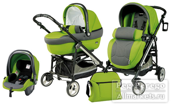 Peg Perego Switch Easy Drive Completo Modular 4  1 Mentha - -      