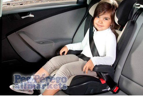 автокресло peg perego viaggio 2-3 surefix в машине с ребенком